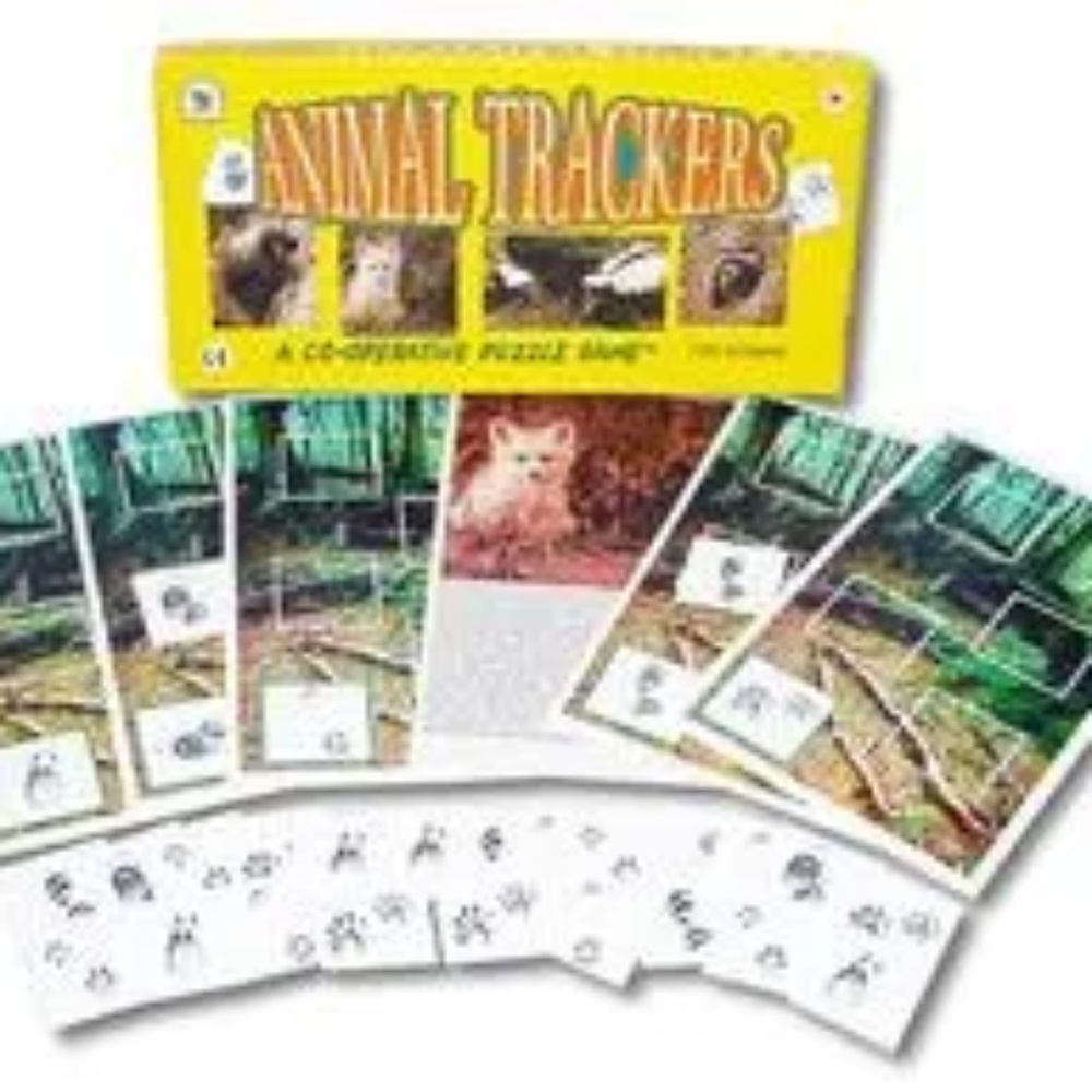NEW Animal Tracker Cooperative Board Game by Family Pastimes